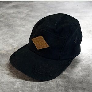 Hyper brand Black Cap with Tan Patch